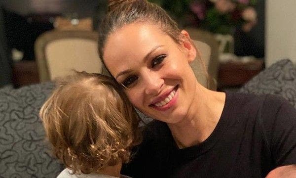 Eva González con su hijo Eva González con su hijo