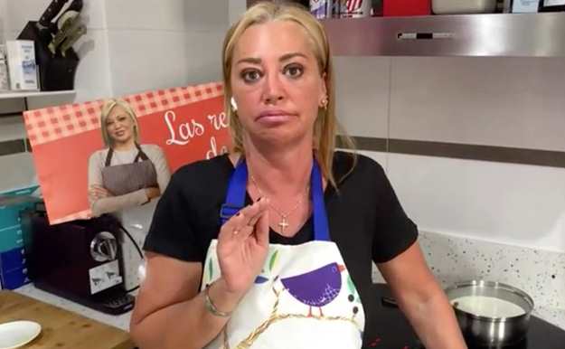 belén esteban cocina un arroz con leche