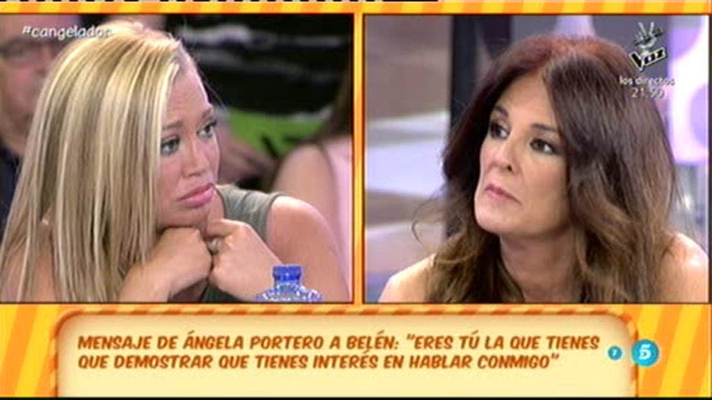 belén esteban y ángela portero