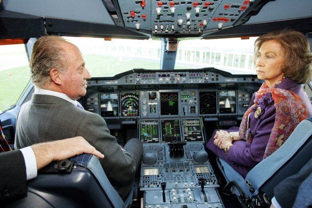 Los reyes eméritos Juan Carlos y Sofia